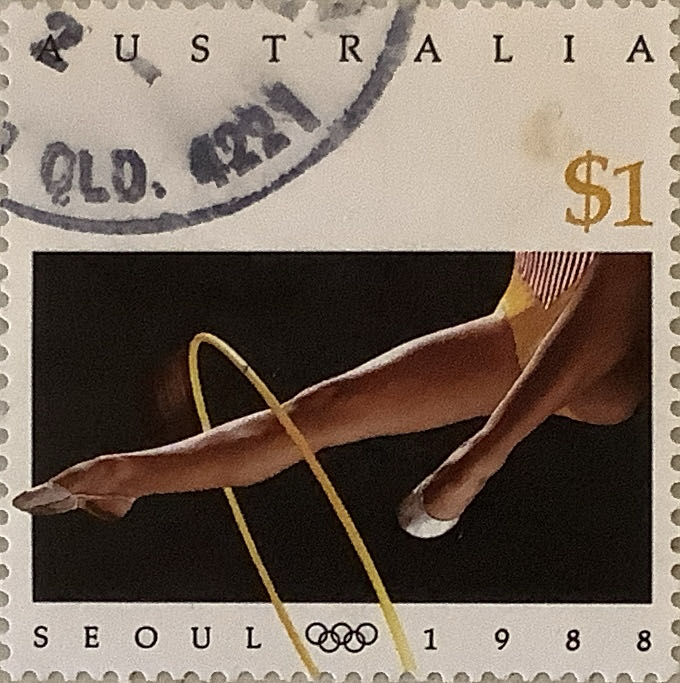 10 National Rate Gummed Stamps 