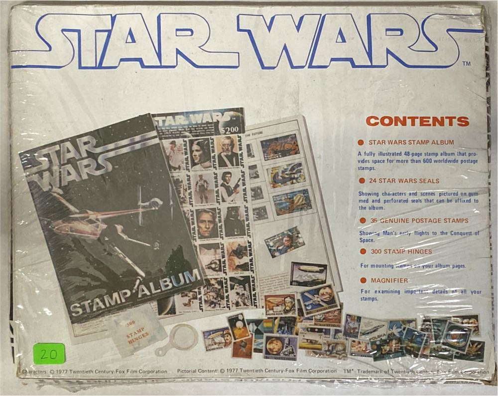 Star Wars Postage Stamp Collecting Kit  stamp collectible - Main Image 2
