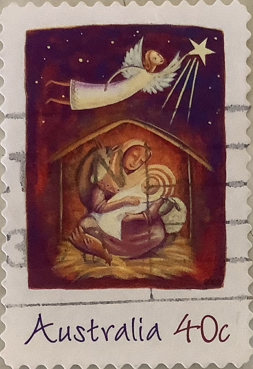 USA Holographic Stamp