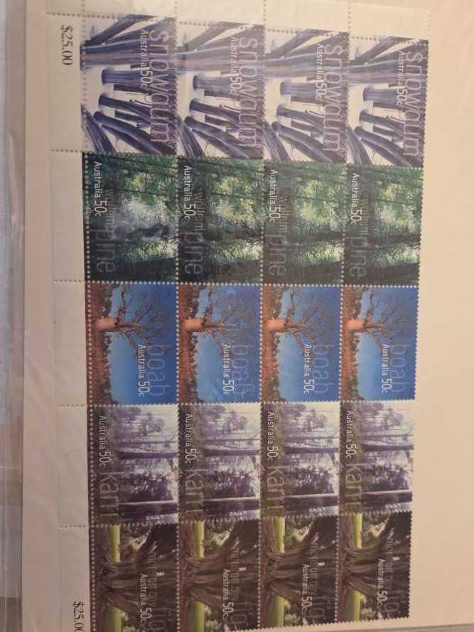 Australian Trees  stamp collectible - Main Image 2