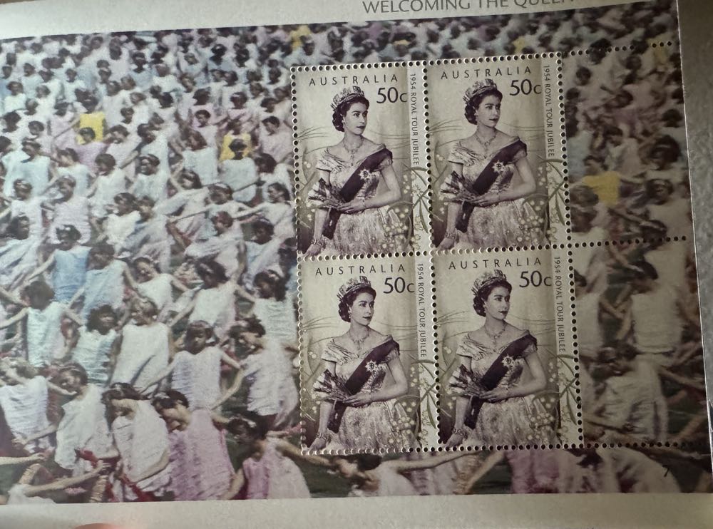 Royal Tour Jubilee 1954  stamp collectible - Main Image 4