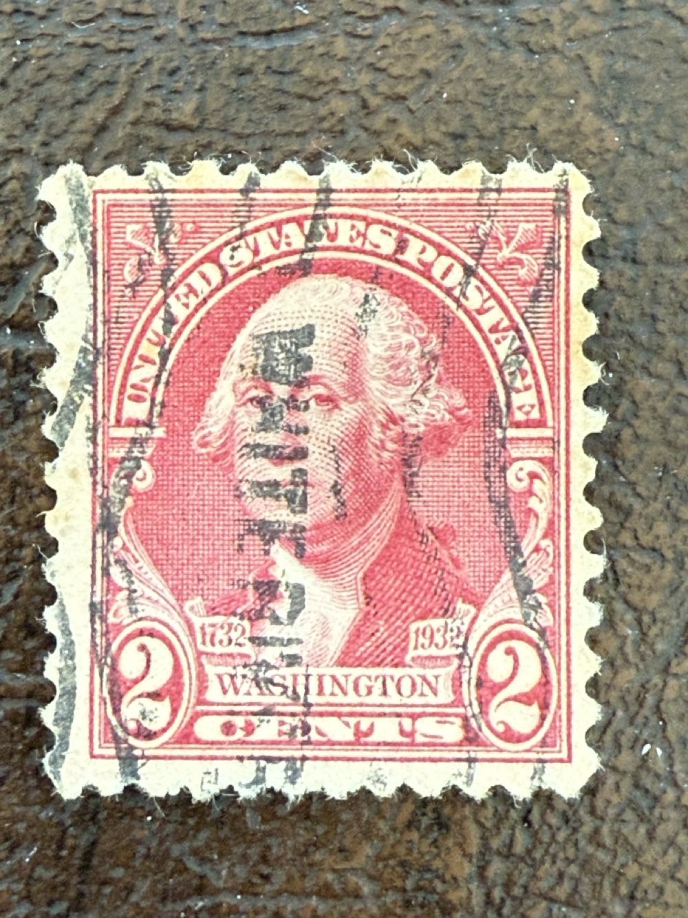George Washington 1732 1799  stamp collectible - Main Image 2