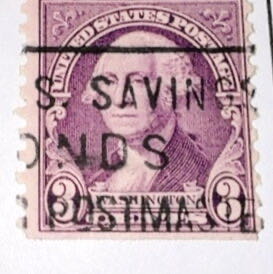 George Washington  stamp collectible - Main Image 2