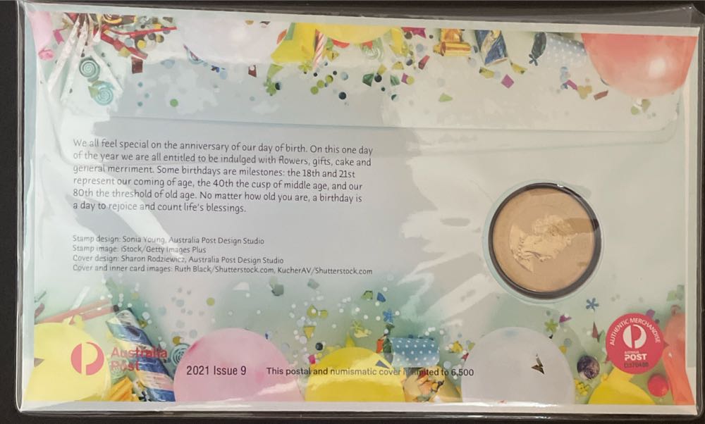 Pnc Happy Birthday  stamp collectible - Main Image 2