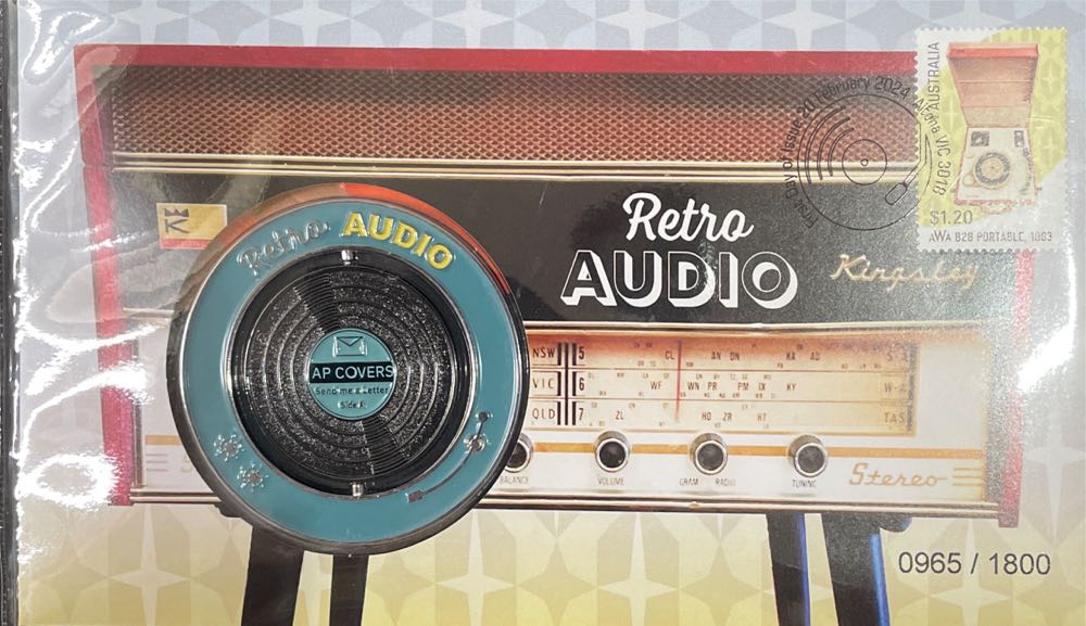 Retro Audio Medallion Altona Vic 3018 Pmk  stamp collectible [Barcode 9312650513672] - Main Image 3