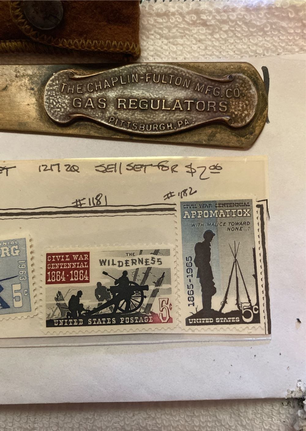 Civil War 1961-1965  stamp collectible - Main Image 4