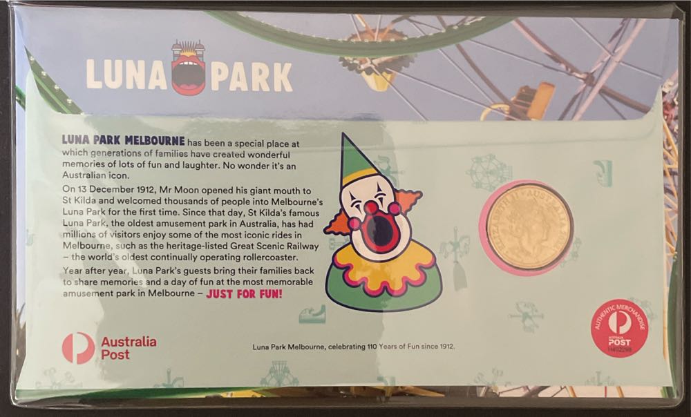 Pnc Melbourne’s Luna Park   stamp collectible - Main Image 2