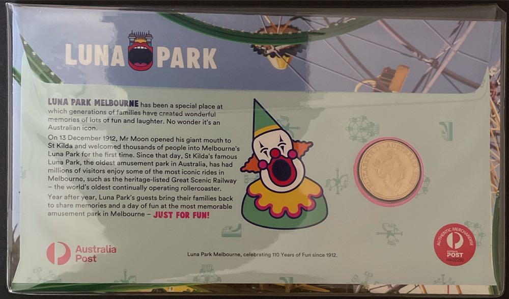 Pnc Melbourne’s Luna Park   stamp collectible - Main Image 2