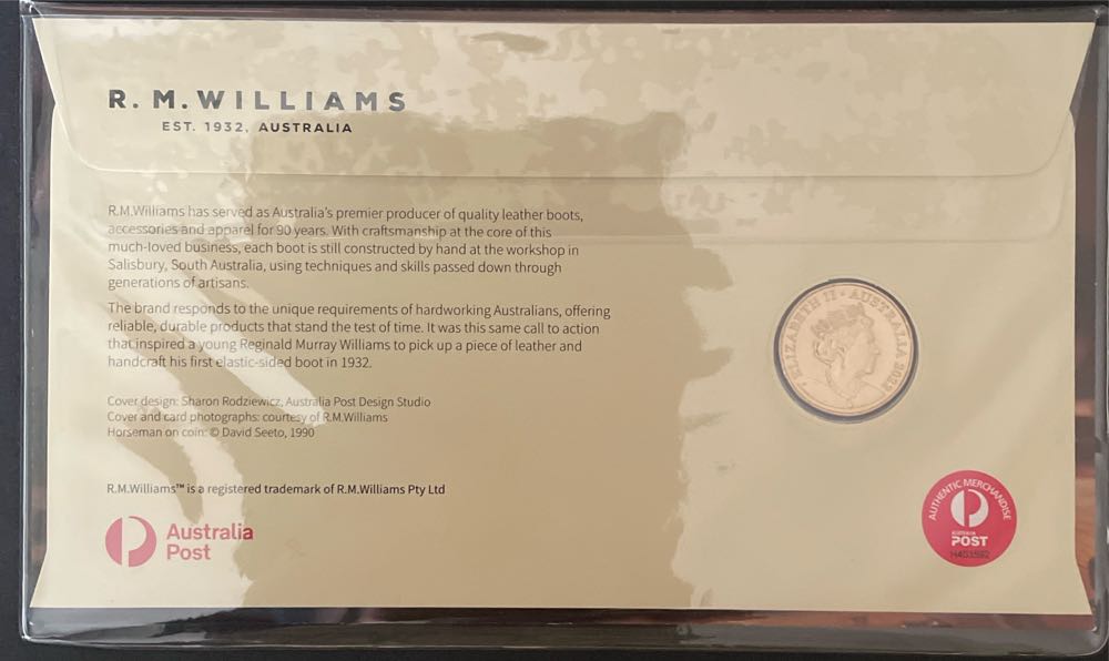 R M Williams  stamp collectible - Main Image 2