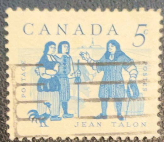 Jean Talon Commemoration   stamp collectible - Main Image 2