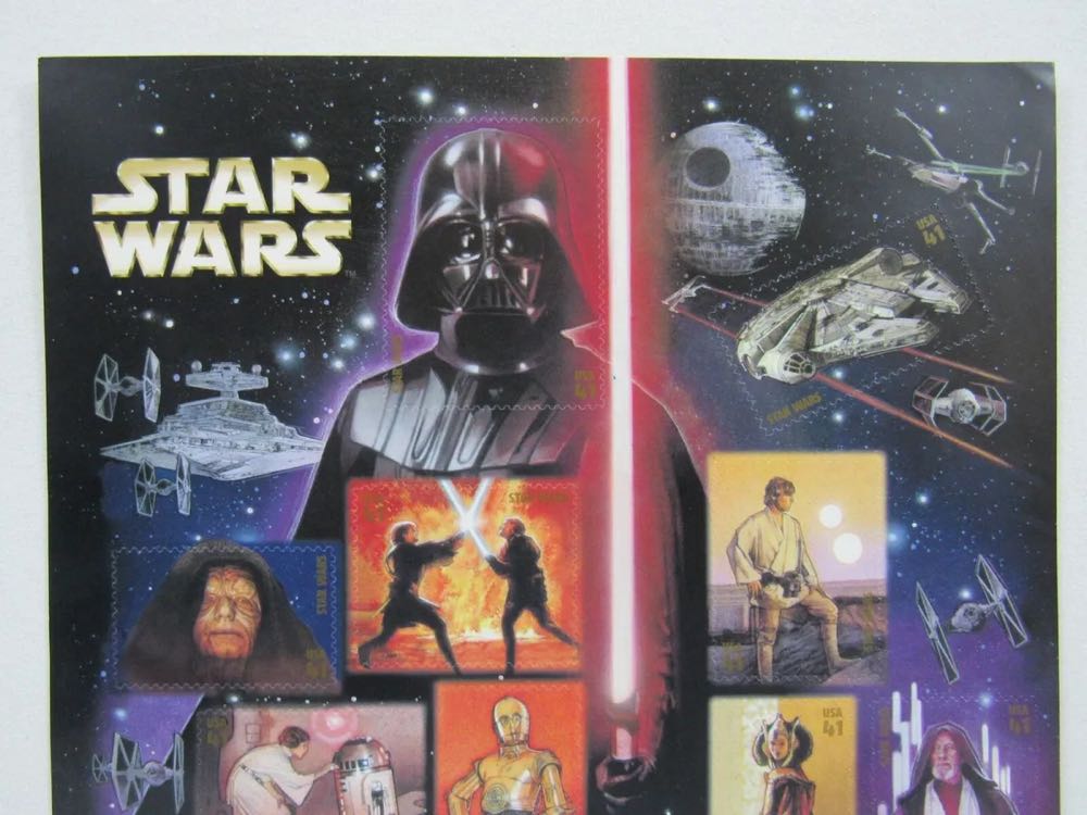 Star Wars Collector Stamp Sheet Complete 2007  stamp collectible - Main Image 2