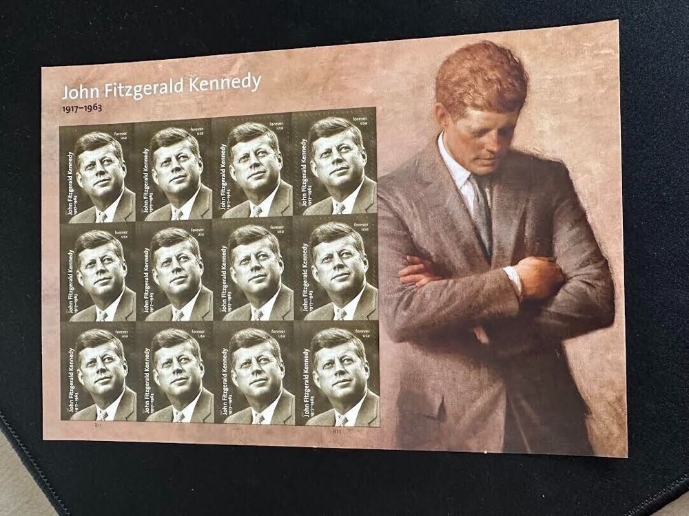 SFSTAMPS US Sc 5175 John Fitzgerald Kennedy Sheet of 12 Forever Stamps MNH 2017  stamp collectible - Main Image 2