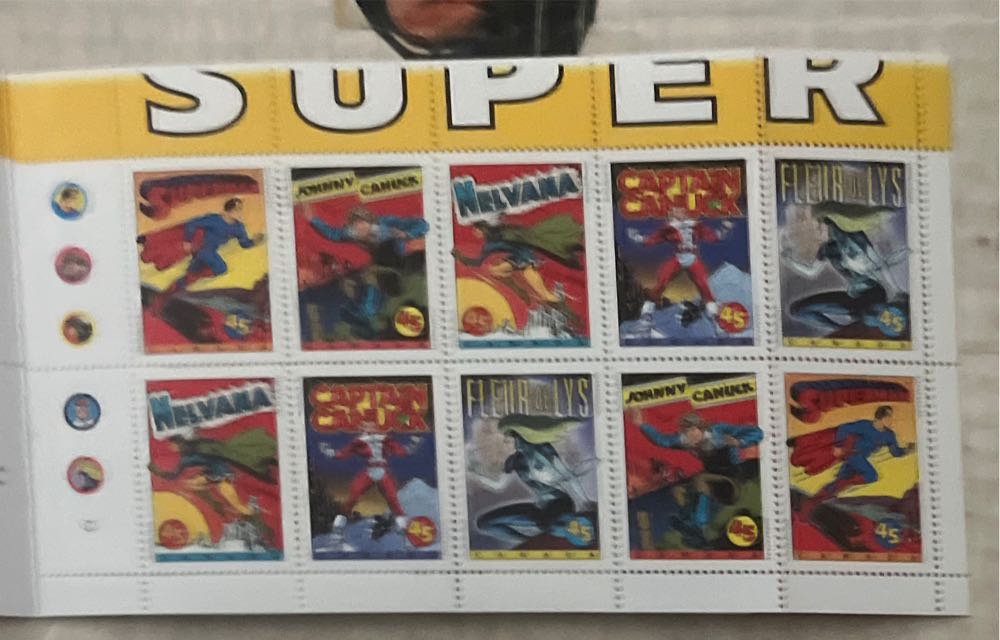 The Super Heroes Collectors Pack  stamp collectible - Main Image 4