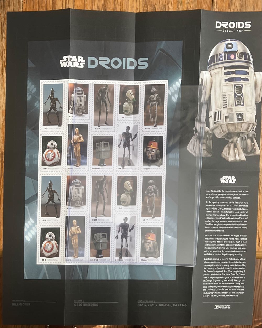 Star Wars Droids  stamp collectible - Main Image 2