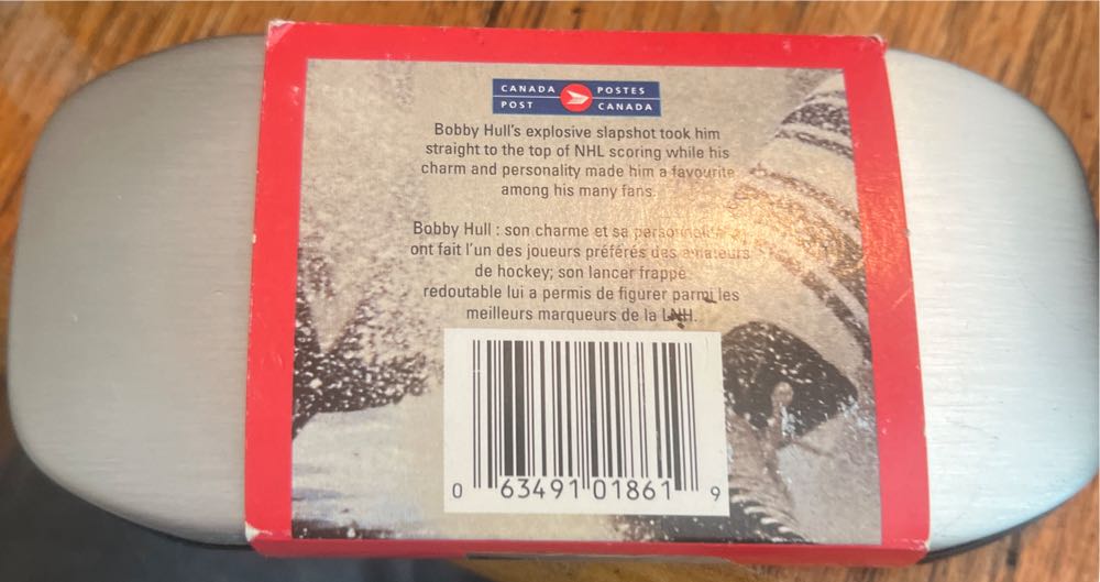 Bobby Hull NHL ALL-STARS 2001 STAMP & MEDALLION SET  stamp collectible - Main Image 4