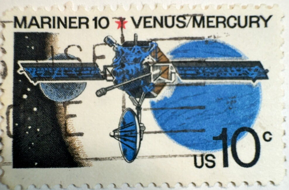 1975 Mariner 10 Mercury/Venus  stamp collectible - Main Image 2