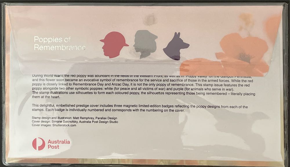 Poppies Of   stamp collectible - Main Image 2