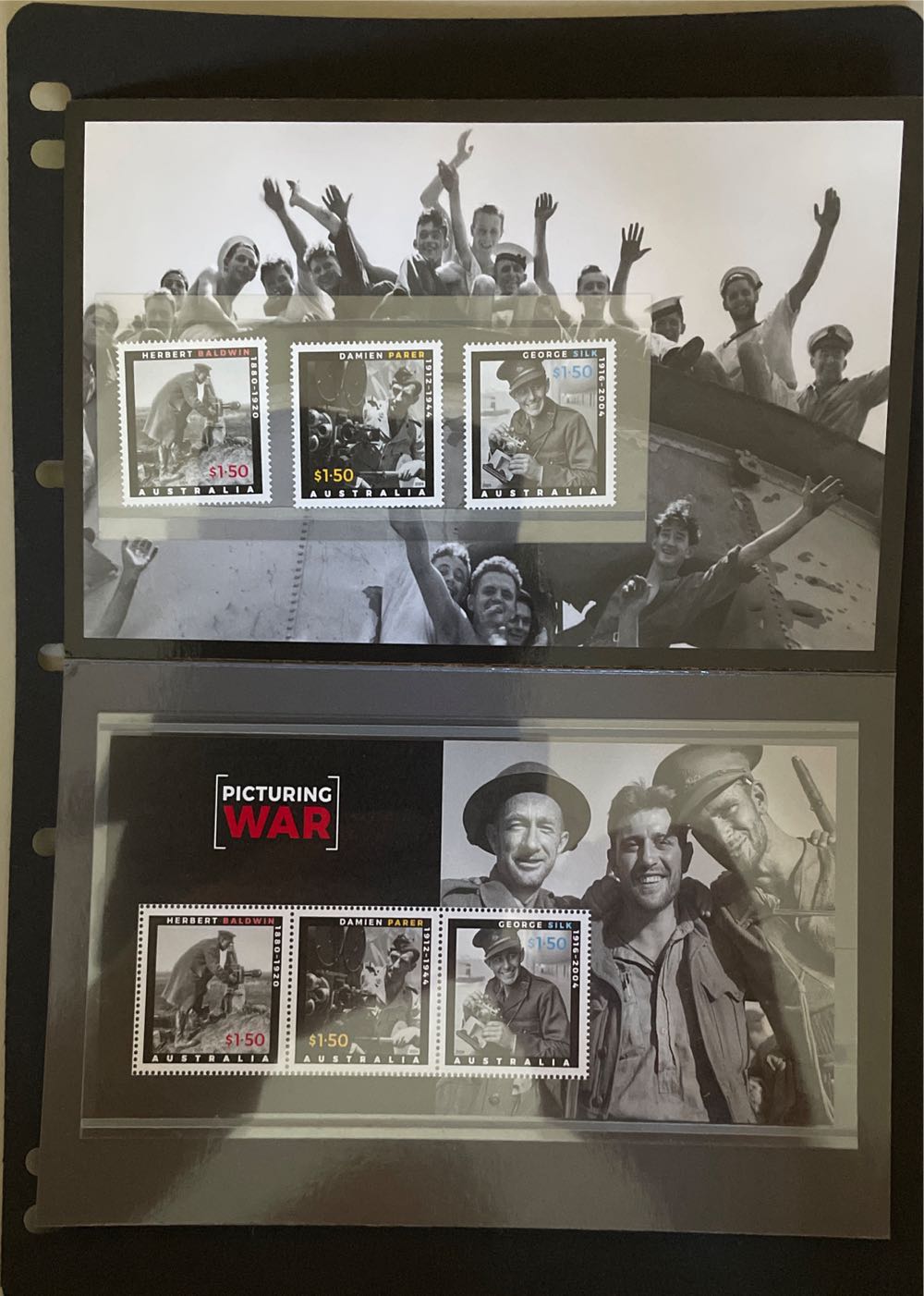 Picturing War  stamp collectible [Barcode 9349766021814] - Main Image 3