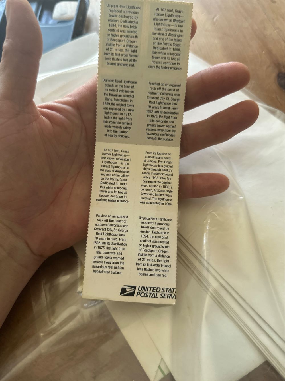 $.41 East coast lighthouse Collector stamps  stamp collectible - Main Image 2