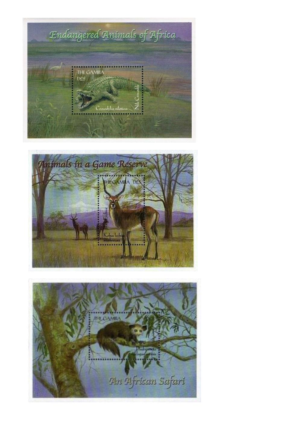 An african safari  stamp collectible - Main Image 4