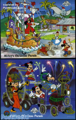 Christmas 60th Anniversey of mickey  stamp collectible - Main Image 2