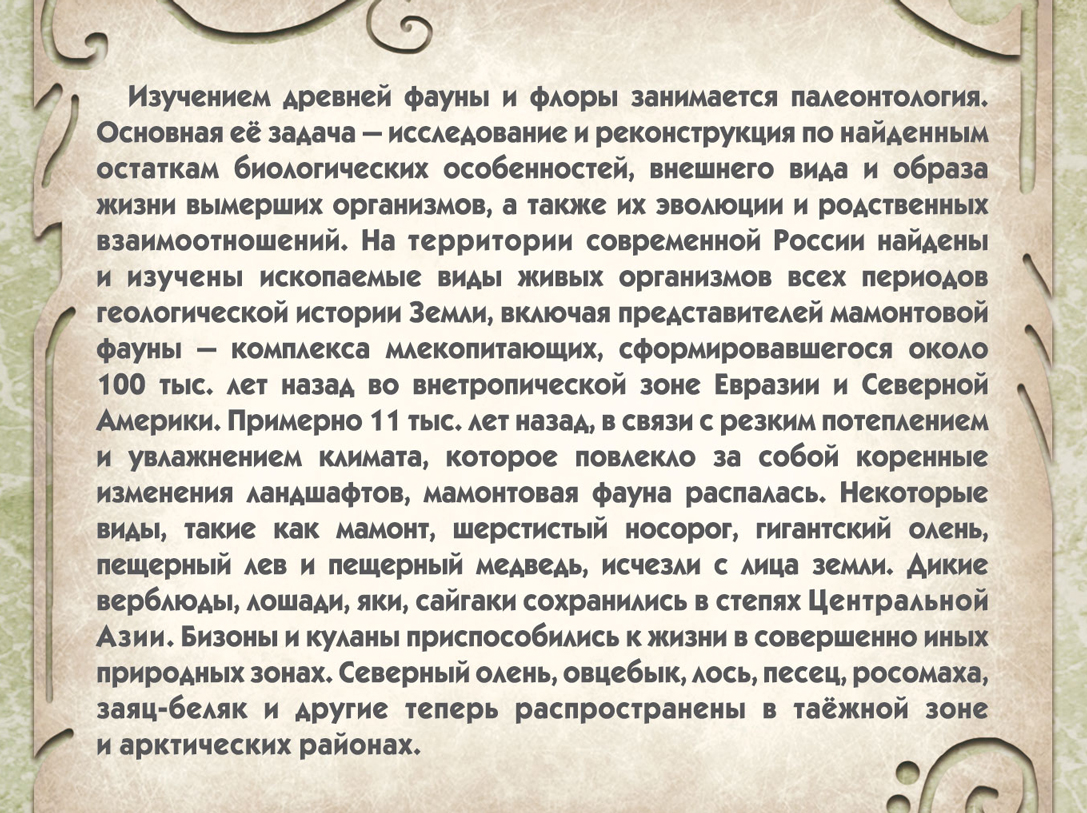 2023-039  Марочный буклет «Древняя фауна»  stamp collectible - Main Image 2