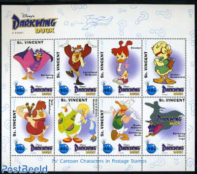 Darkwing Duck  stamp collectible - Main Image 2