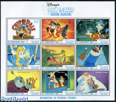 Chip N Dale Explorers  stamp collectible - Main Image 2