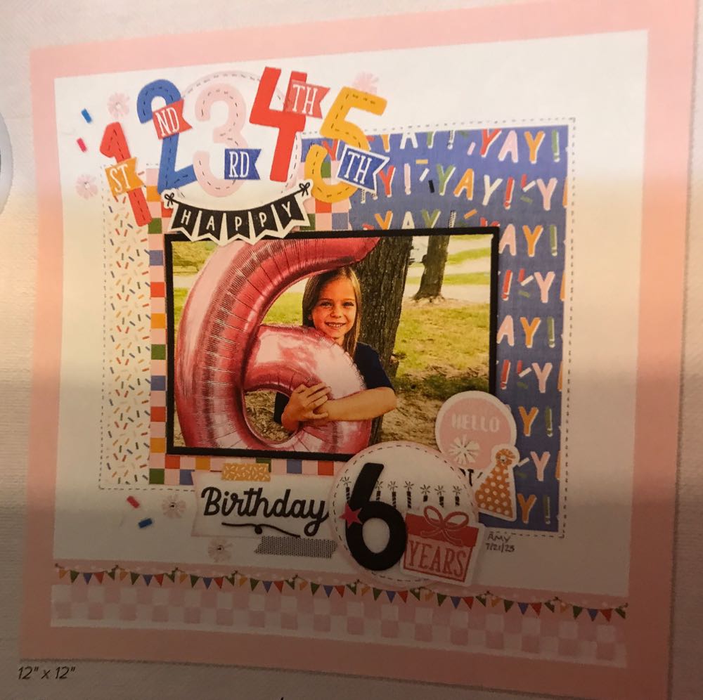 Z7103 Let’s Party Scrapbooking With Thin Cuts  stamp collectible - Main Image 3