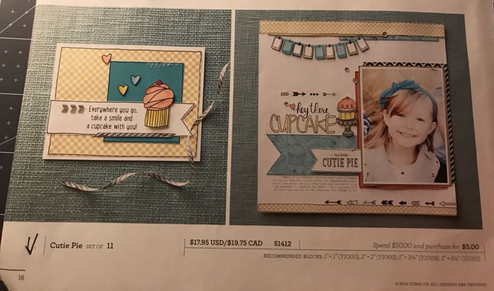 S1412 Cutie Pie  stamp collectible - Main Image 3