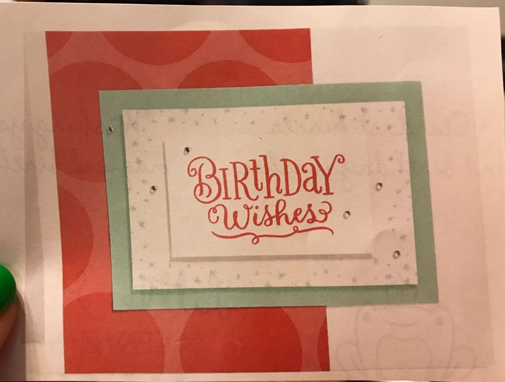 B1537 Birthday Sparkles  stamp collectible - Main Image 2
