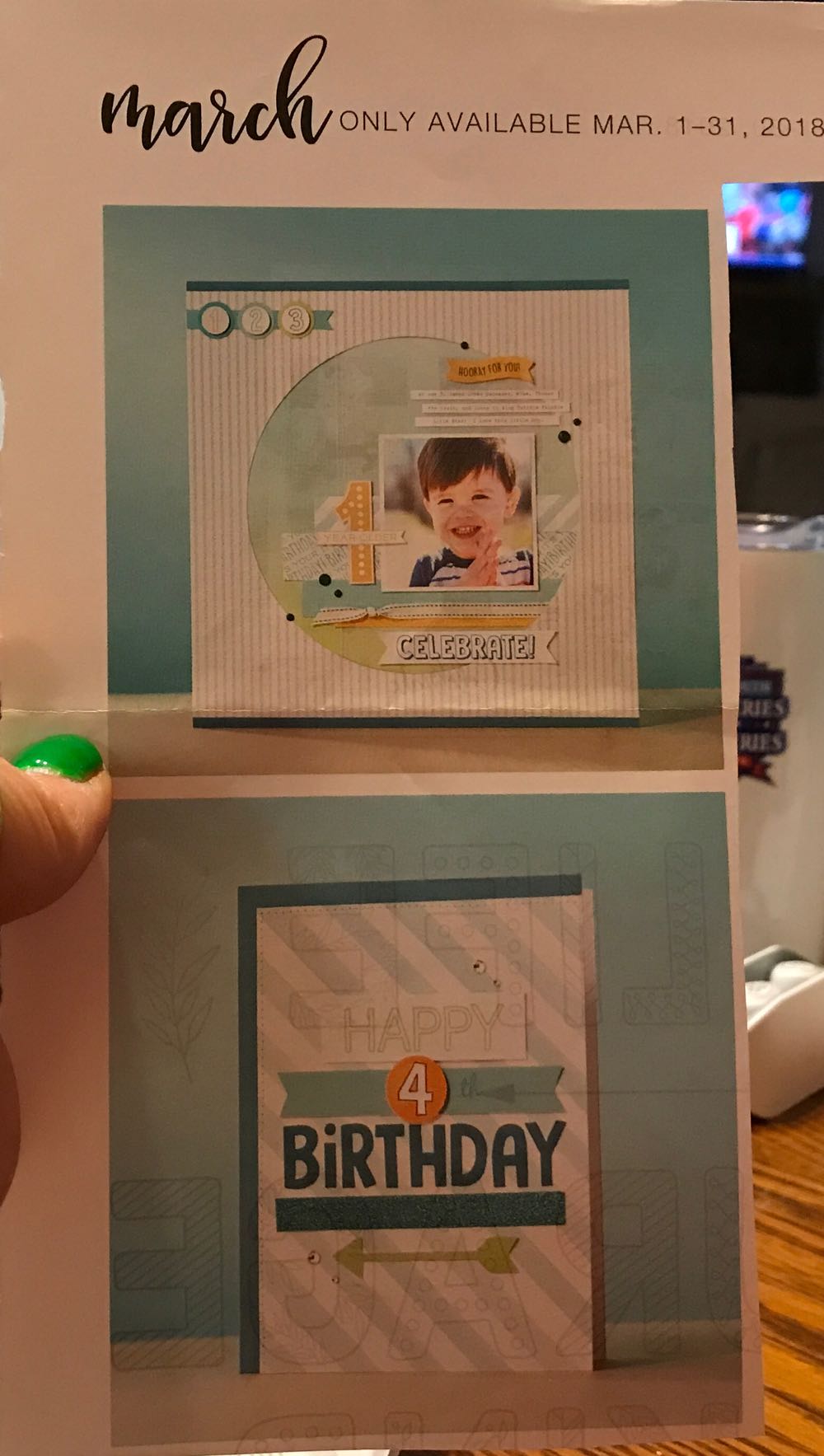 S1803 Birthday Time  stamp collectible - Main Image 2