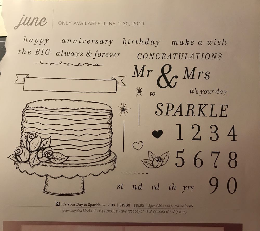 S1906 Its Your Day To Sparkle  stamp collectible - Main Image 2