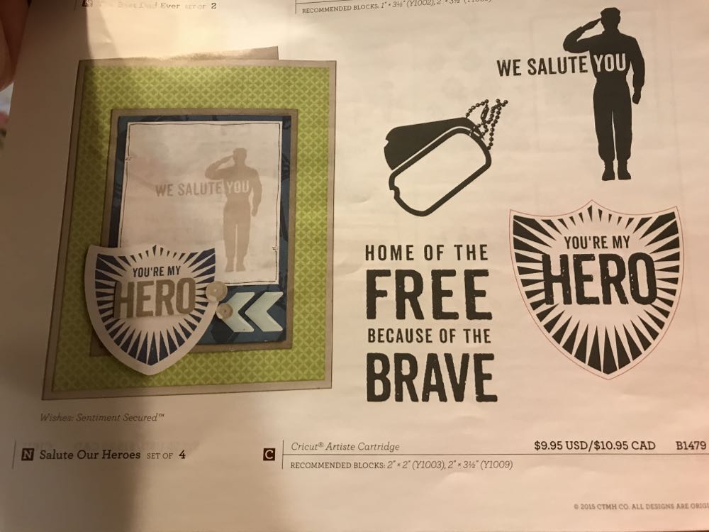 B1479 Salute Our Heros  stamp collectible - Main Image 2