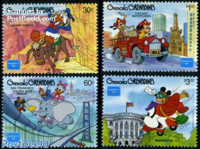 Ameripex 86 international philatelic Exhibition  stamp collectible - Main Image 2