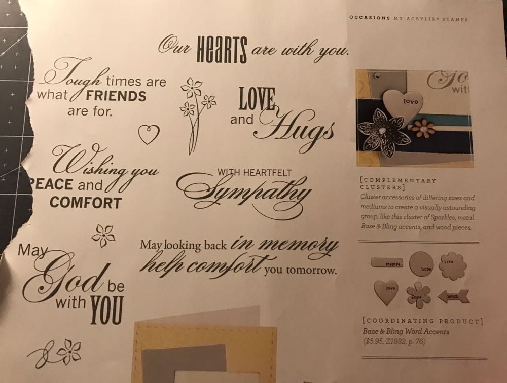 C1524 Words Of Comfort  stamp collectible - Main Image 2