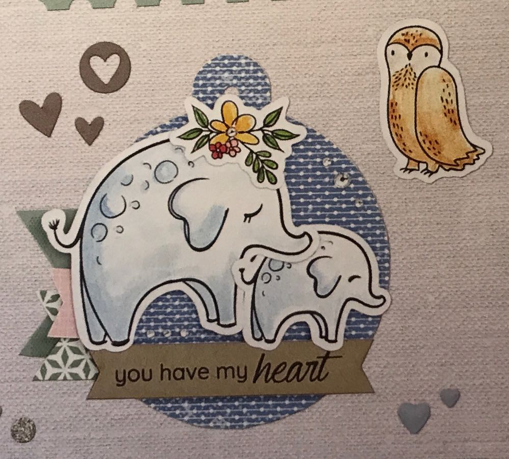 Z7107 Mom And Me With Thin Cuts  stamp collectible - Main Image 4