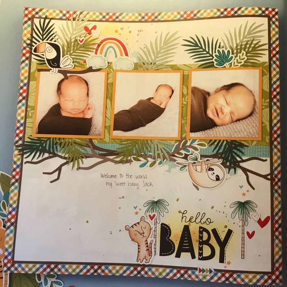 Z3914 Sweet Safari Cardmaking With Thin Cuts  stamp collectible - Main Image 4