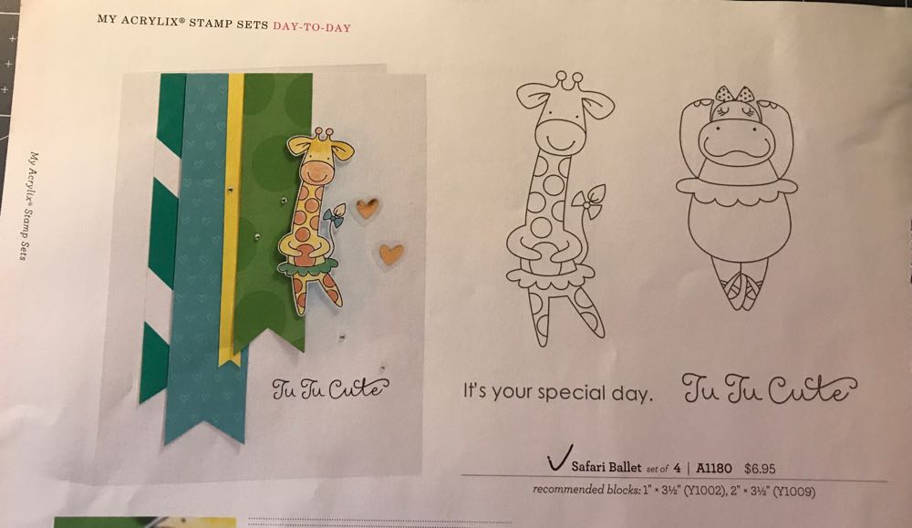 A1180 Safari Ballet  stamp collectible - Main Image 2