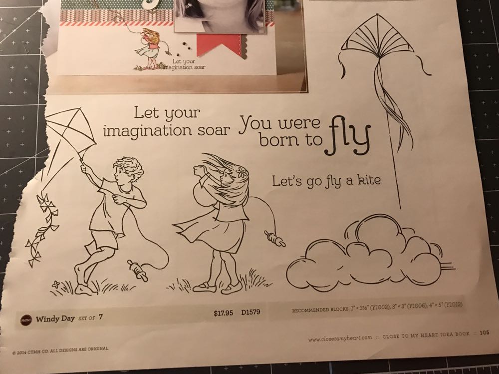 D1579 Windy Day  stamp collectible - Main Image 2