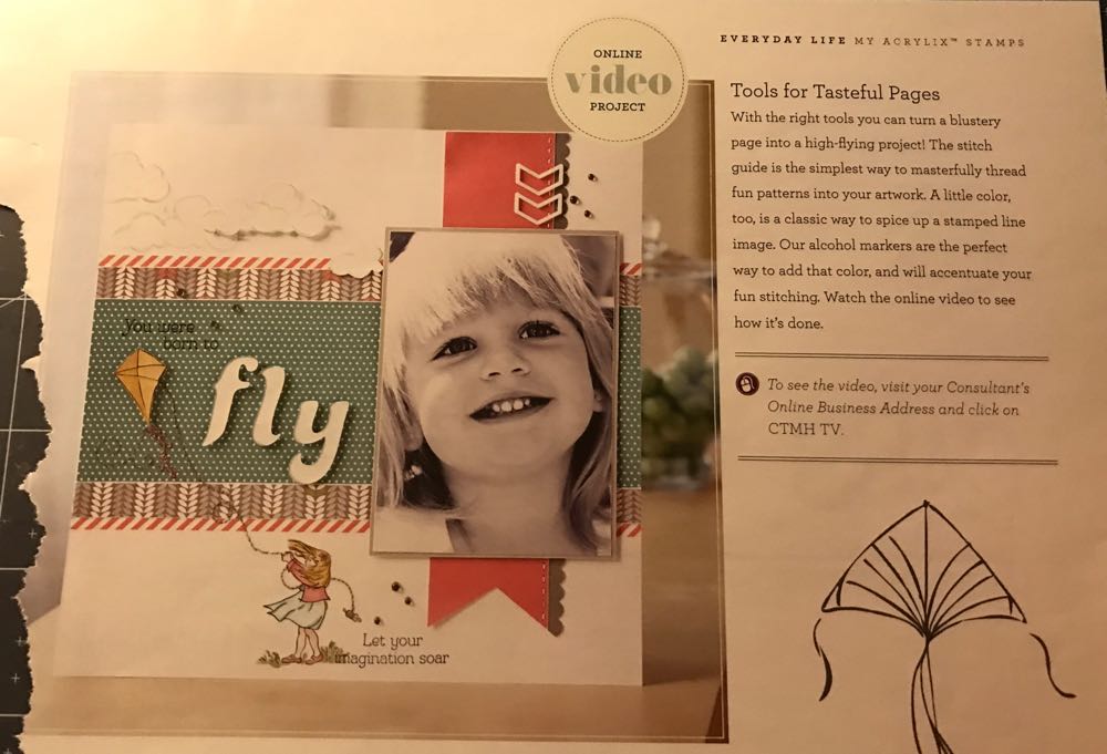 D1579 Windy Day  stamp collectible - Main Image 3