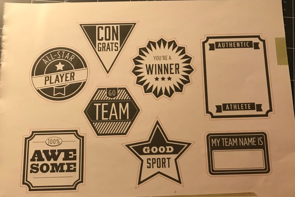 D1652 Team Player  stamp collectible - Main Image 2