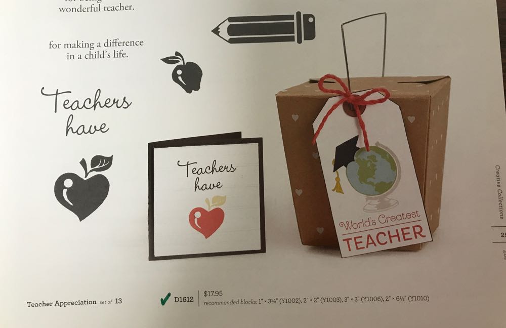 D1612 Teacher Appreciation  stamp collectible - Main Image 4