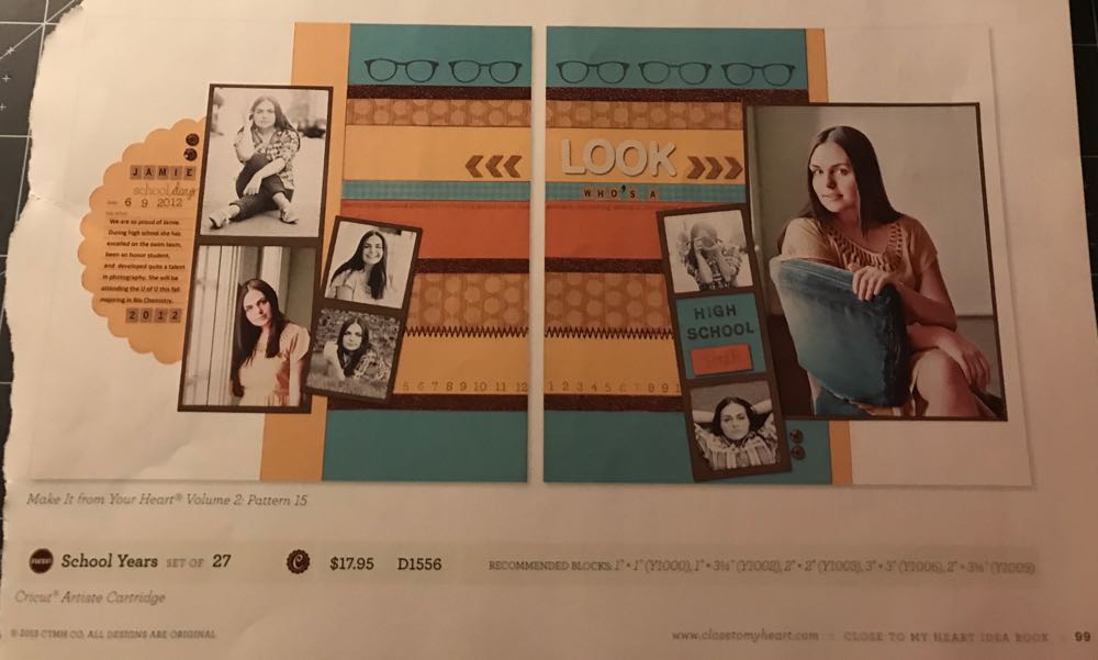 D1556 School Years  stamp collectible - Main Image 3