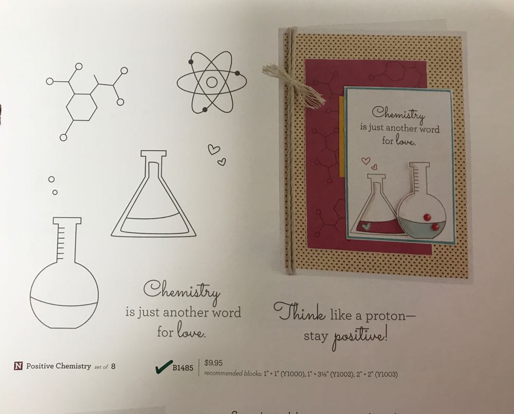 B1485 Positive Chemistry  stamp collectible - Main Image 2