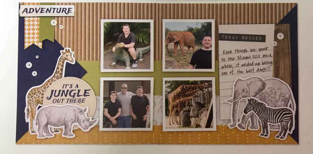 Z3536 African Safari With Thin Cuts  stamp collectible - Main Image 2