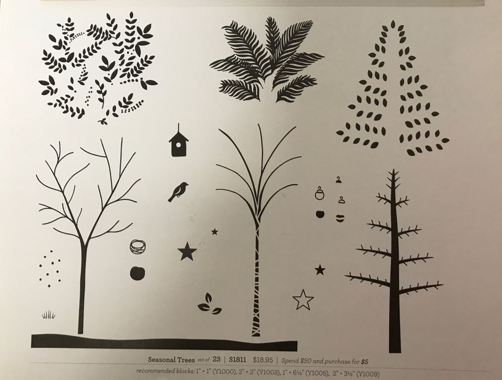 S1811 Seasonal Trees - November  stamp collectible - Main Image 2