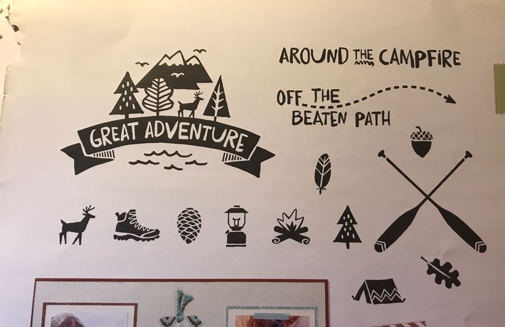 C1611 Campfire Lifestyle  stamp collectible - Main Image 2