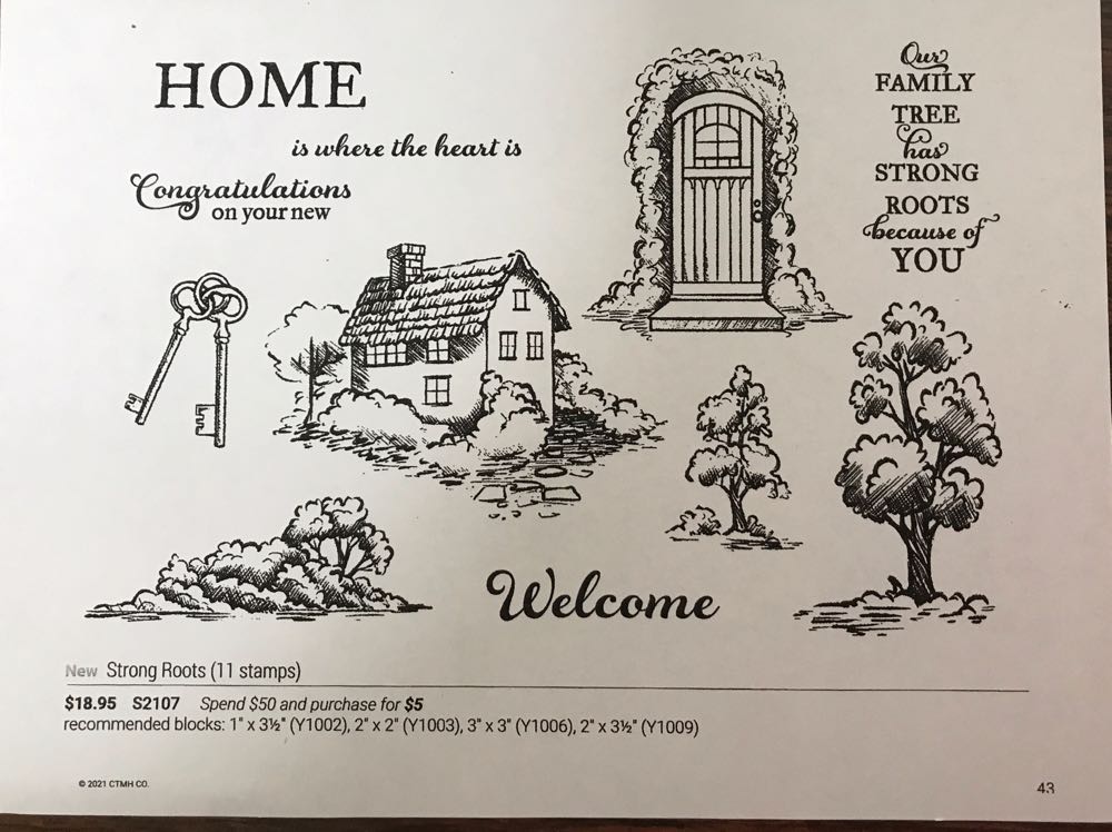 S2107 Strong Roots  stamp collectible - Main Image 2