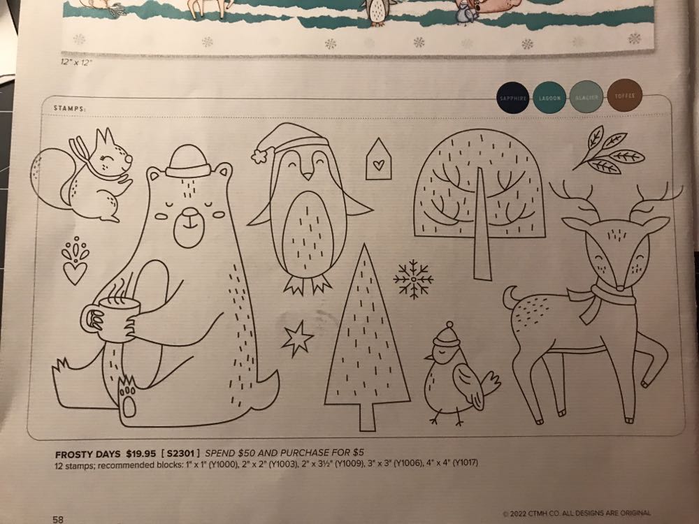 S2301 Frosty Days   stamp collectible - Main Image 2